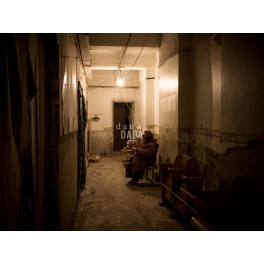 Inside an Ukrainian shelter